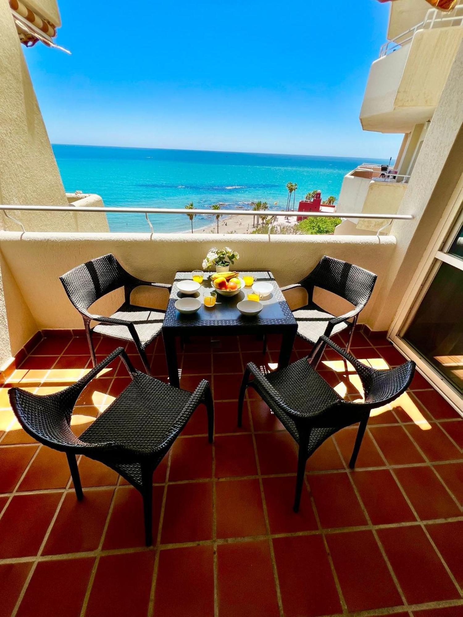 Frontal Sea View Apartment Benalbeach Benalmádena Exteriör bild